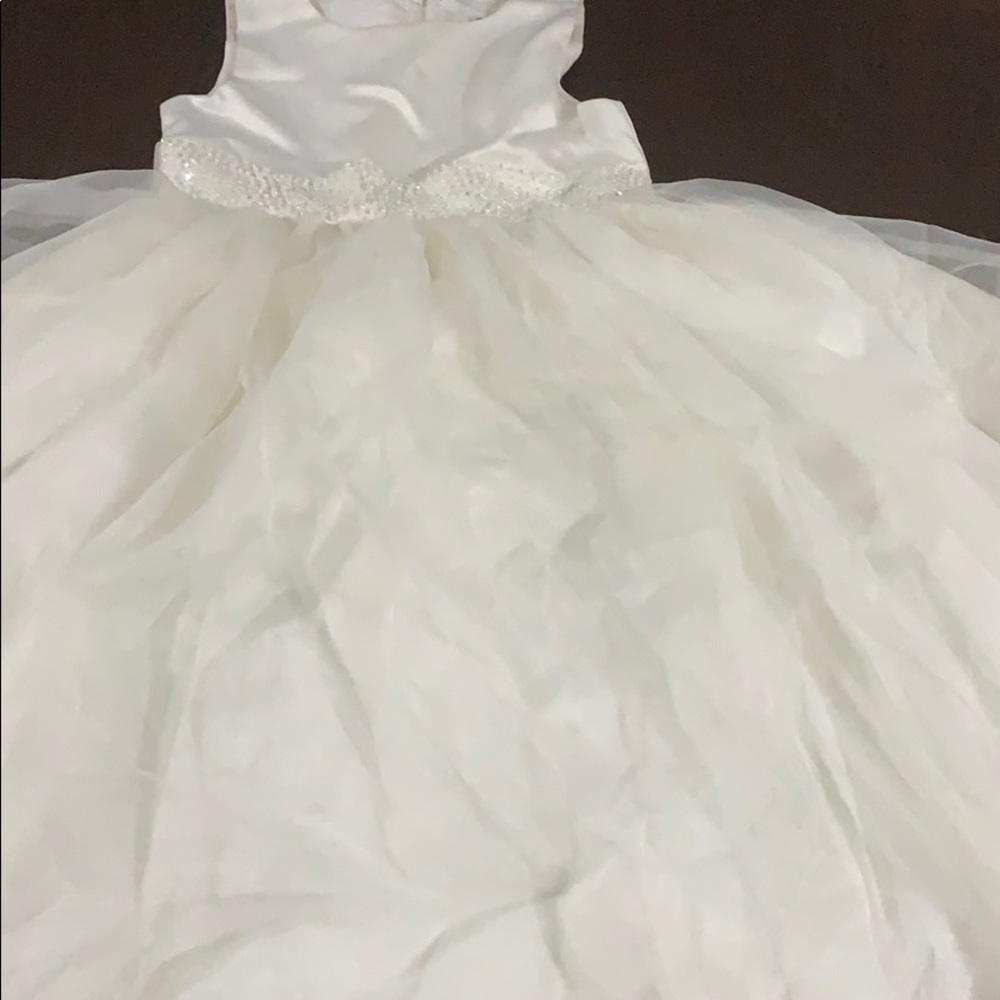 Eggshell Creme Colored Children’s Dress